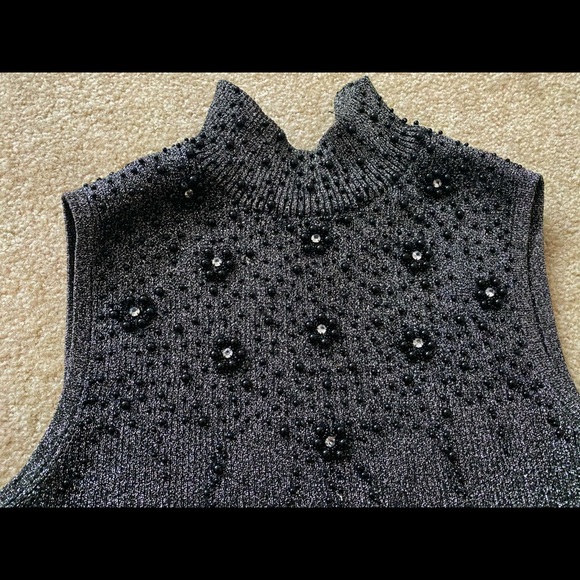 Black metallic top - Picture 2 of 2